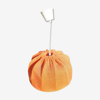 Vintage orange lampshade
