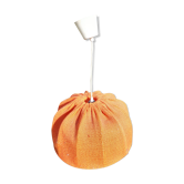 Vintage orange lampshade