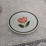 Plate dessert mill of wolves