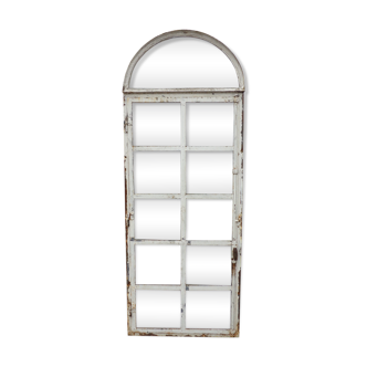 Window, arched metal chassis