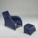 Set of Loge Lounge Chair & Ottoman by Gerard Van Den Berg for Montis, 1990s