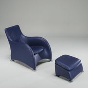 Set of Loge Lounge Chair & Ottoman by Gerard Van Den Berg for Montis, 1990s