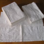 Set of 12 embroidered napkins