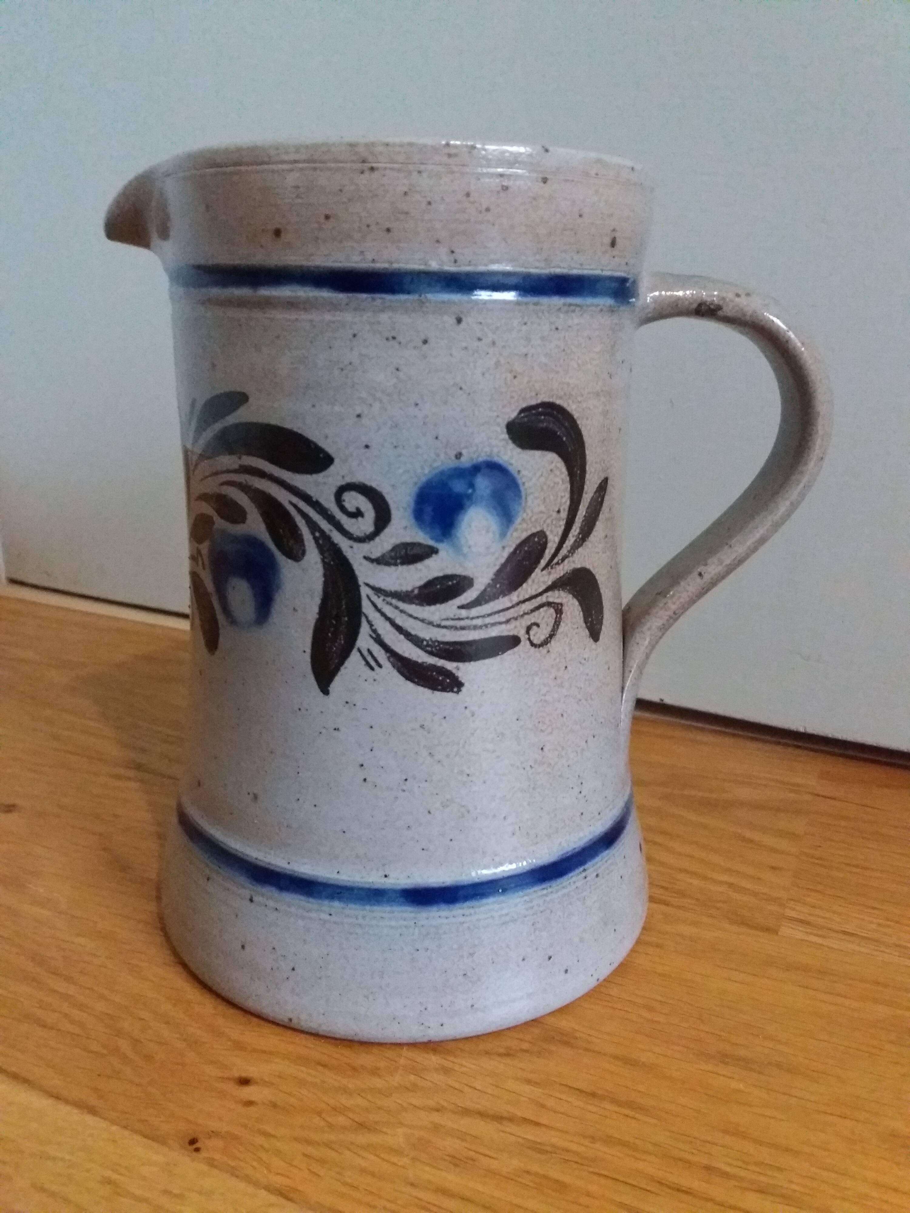 Stoneware jug from Alsace