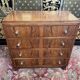 Art Deco walnut chest of drawers
