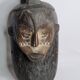 Ancient Fang Ngil tribal mask, traditional African art, Gabon, 20th century, 40 cm