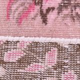 5x8 Pink Brown Vintage Area Rug 175x253Cm