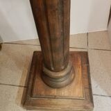 fluted wooden pillar column