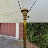 Brass floor lamp