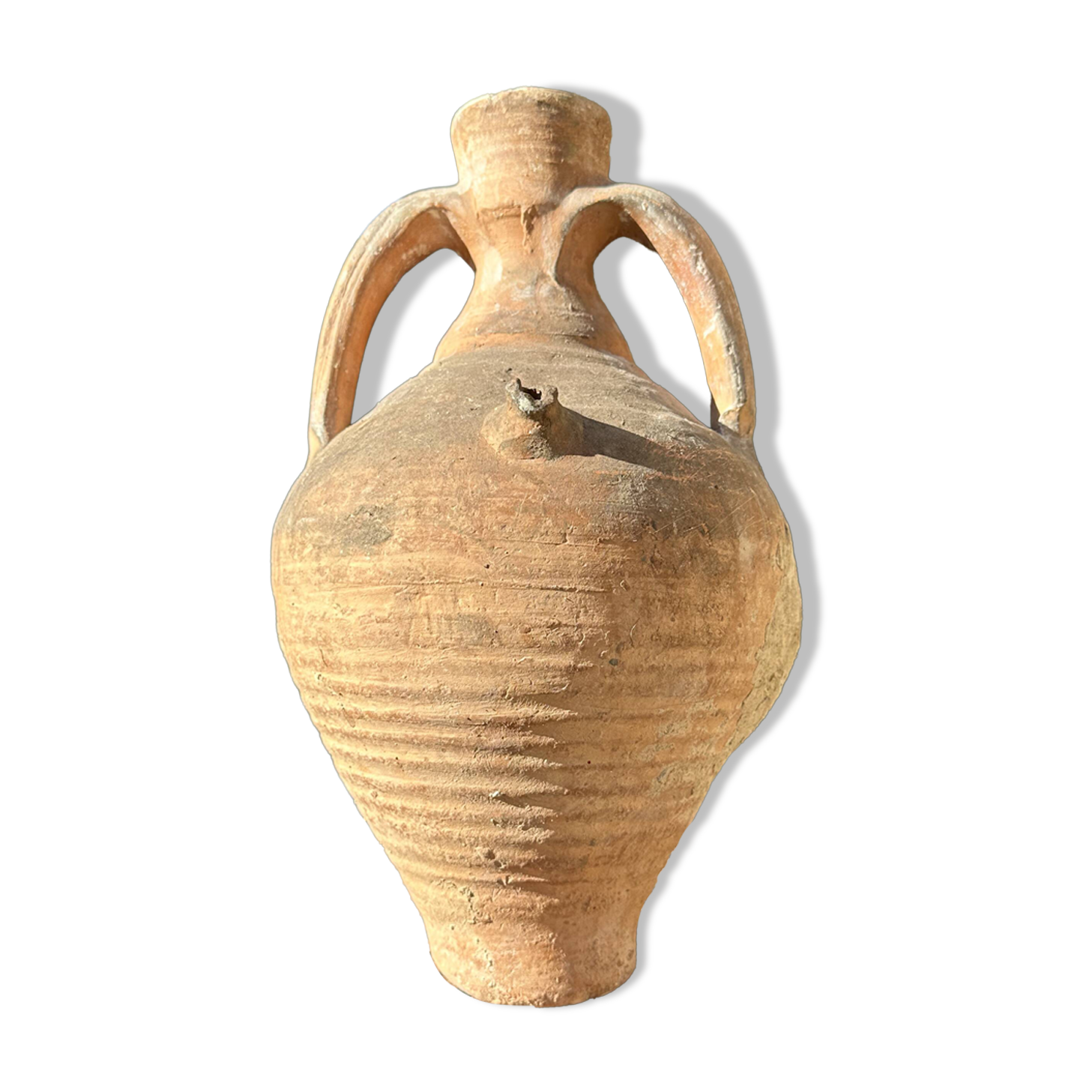 Cruche cántaro en terre cuite ancien 19ème