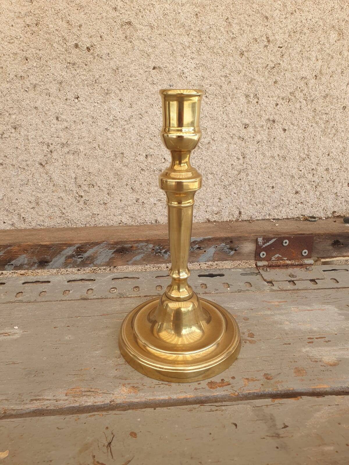 brass candle holder