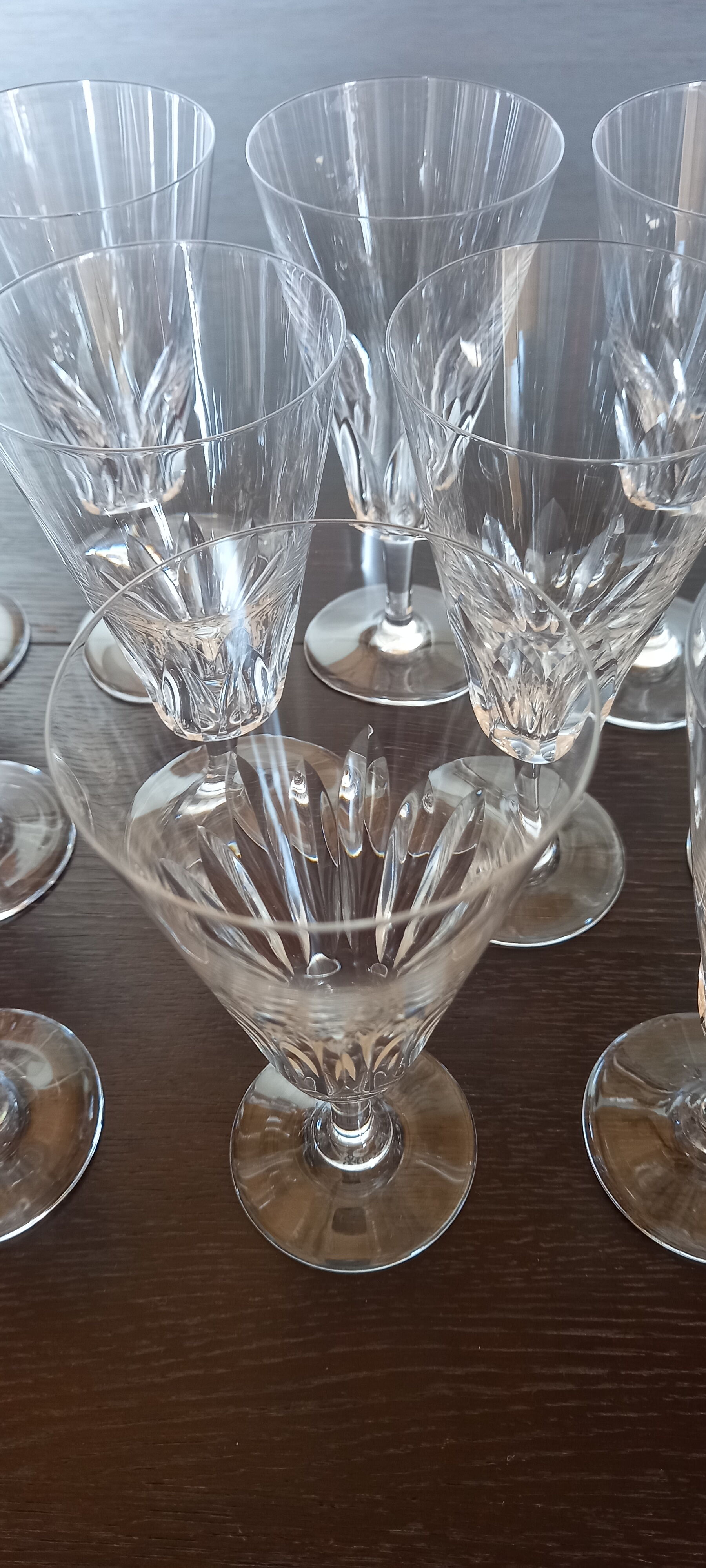 Baccarat 12 champagne flutes