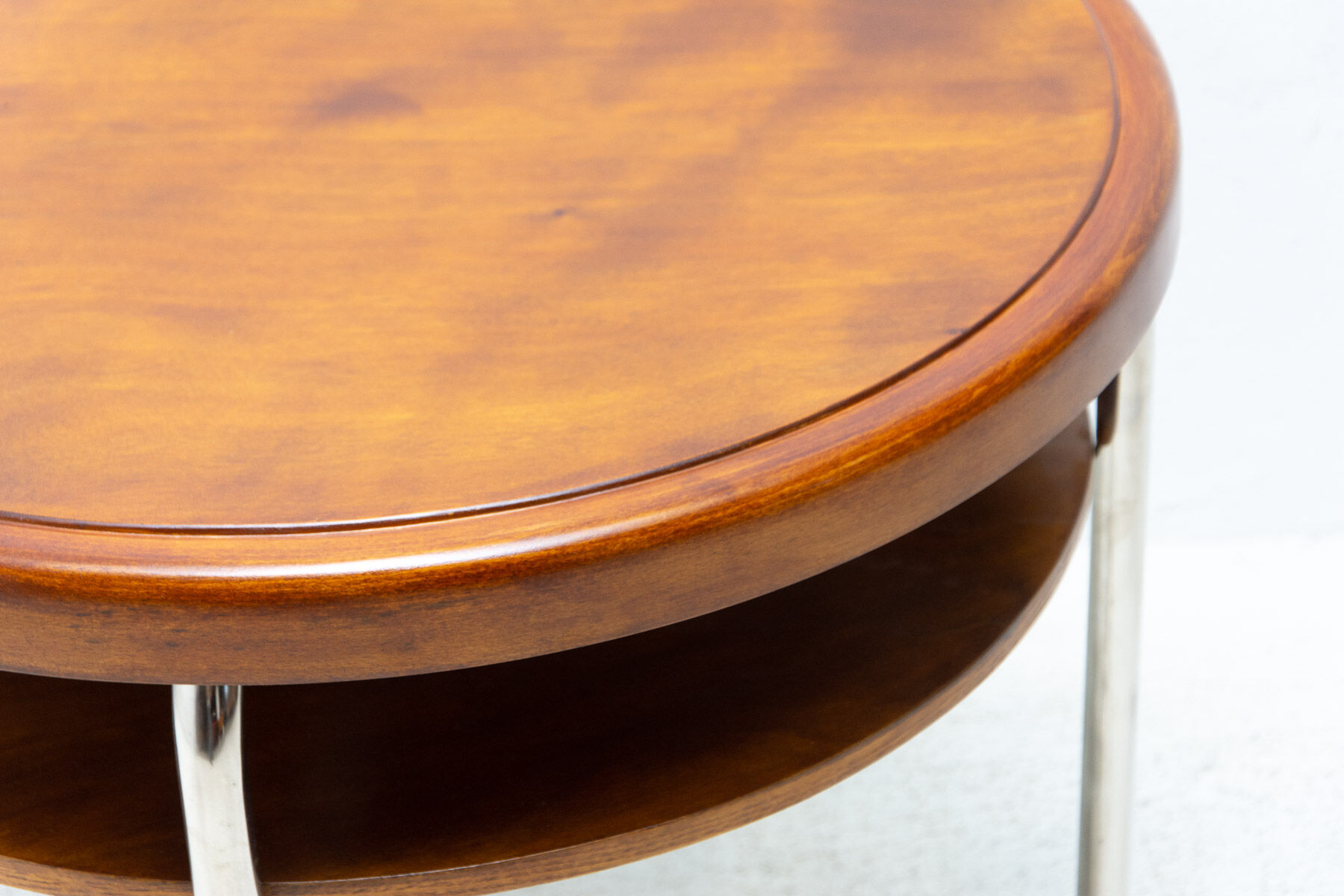 Fully restored Bauhaus coffee table by Robert Slezák, 1930s