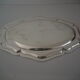 Oval platter, Chinon collection with borders, Christofle.