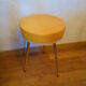 Stool wig, feet 70's compass