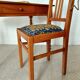 Fischel bistro chair "Indislocables" solid wood 1940s-1950s
