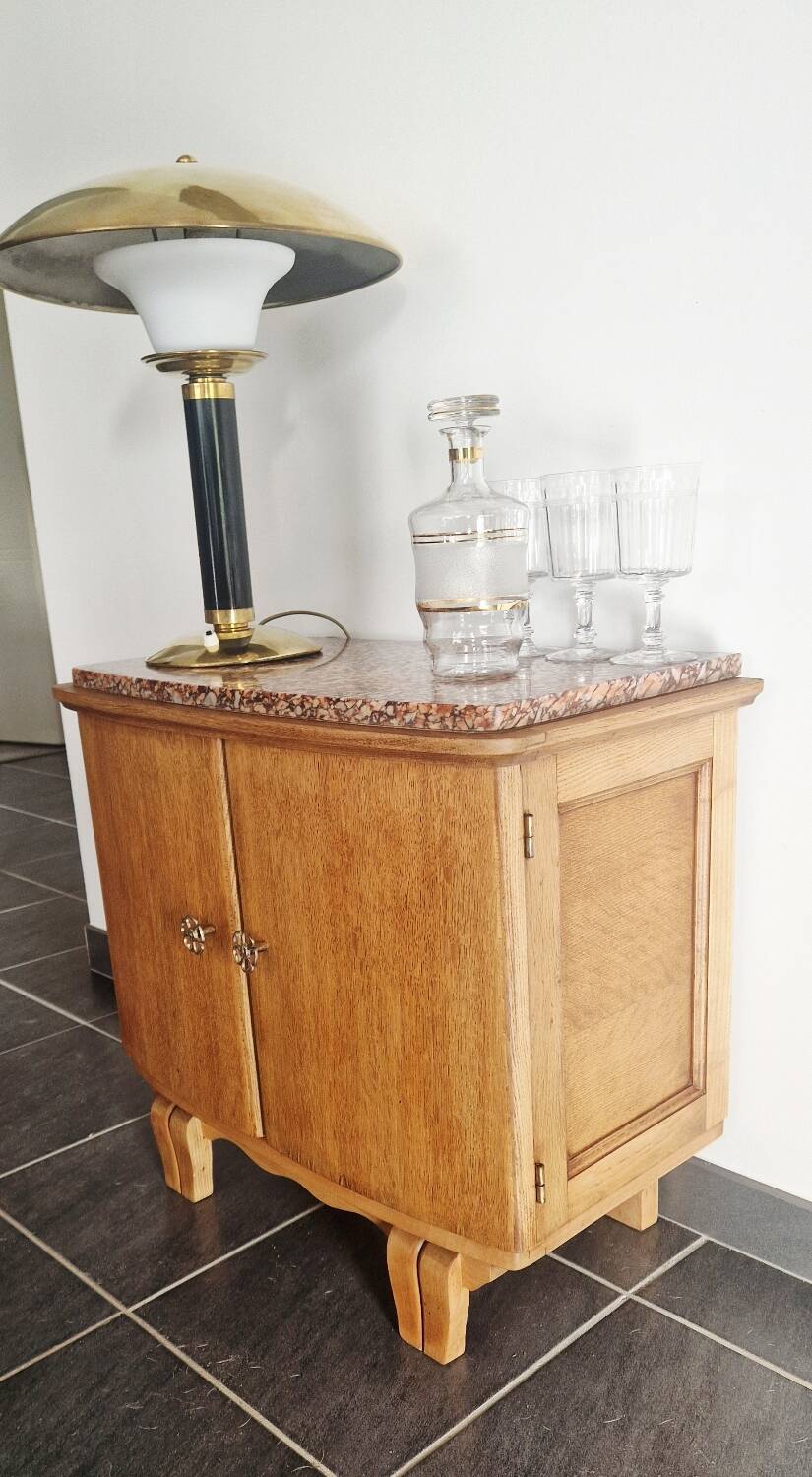 Art Deco style furniture - Oak and beech - 1950s