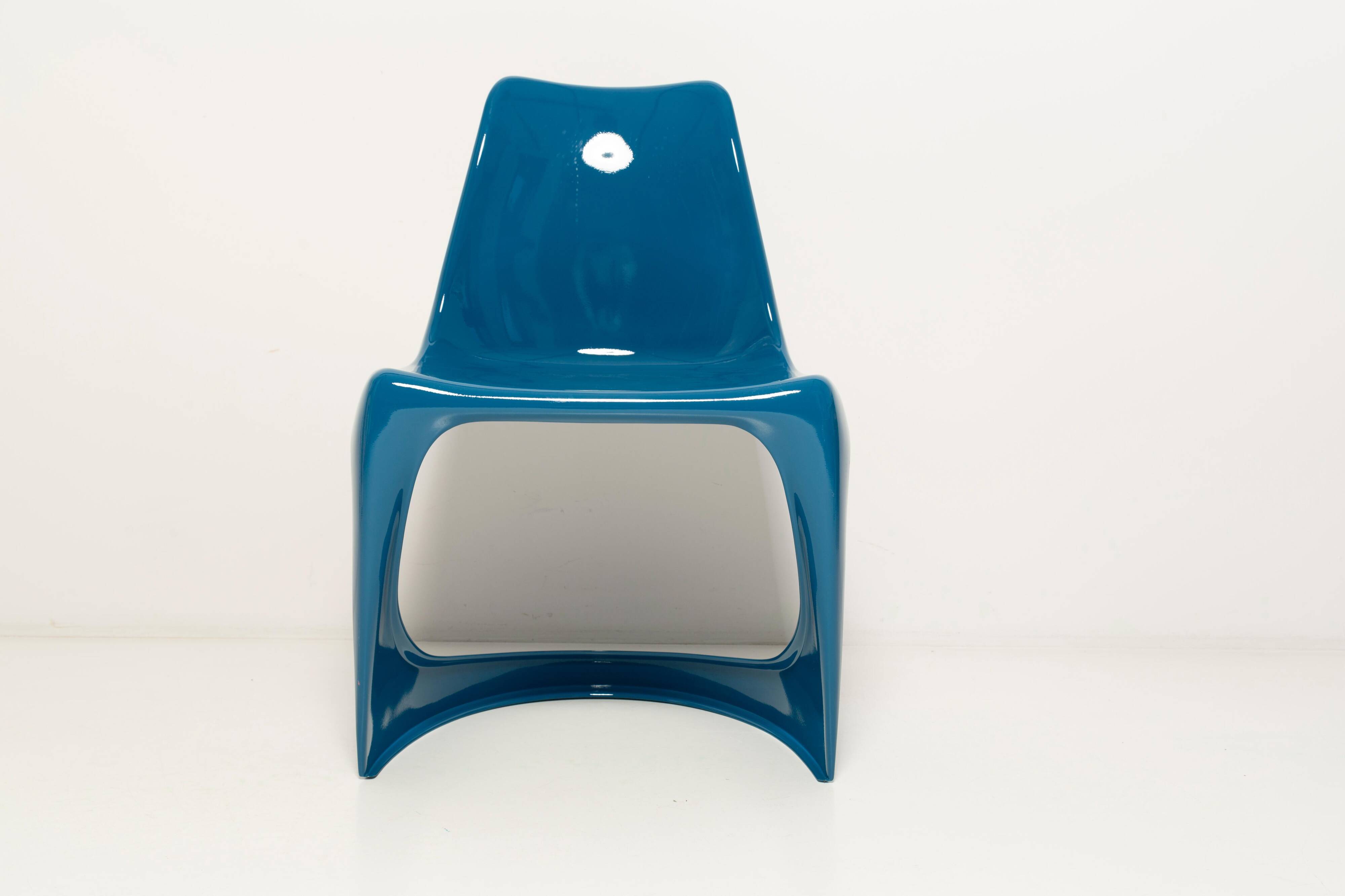 Mid-century blue sea Cado chair, Steen Østergaard, Europe, 1960s