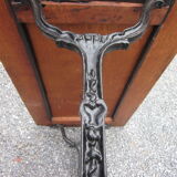Old bistro table