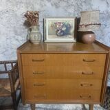 1950s oak chest of drawers