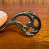 Pink marble candle holder