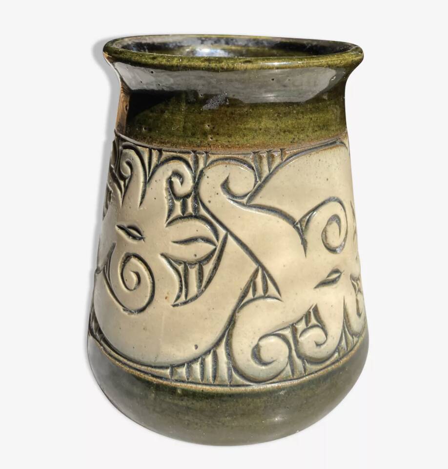 Petit vase céramique art déco 1930