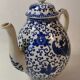 Blue White Japanese Porcelain Tea Set