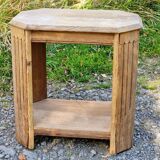 Old French oak side table