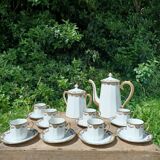 Limoges porcelain tea service - Walbecque Dewitte Armentières