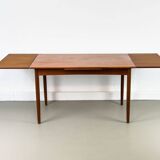 Danish Extendable Teak Dining Table, 1960s