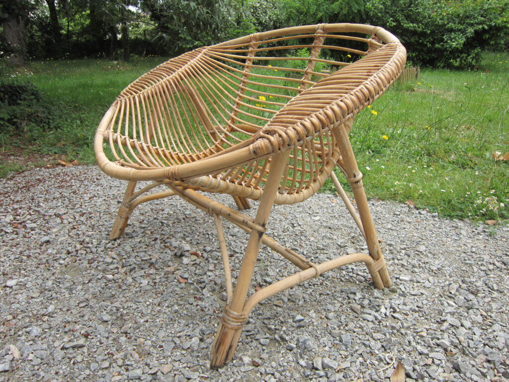Fauteuil rotin