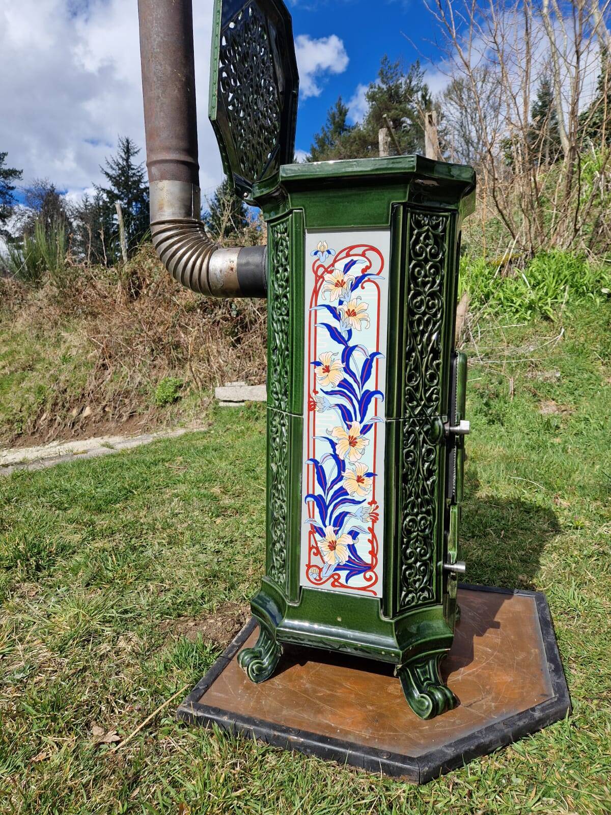 Godin wood stove "Belle époque"