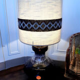 Openwork ceramic floor lamp 1970