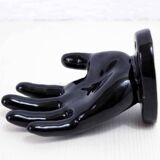 Earthenware hand soap holder