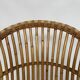 Rohe Noordwolde rattan chair, 1960, Netherlands