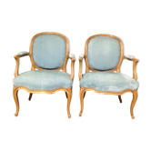 Pair of armchairs Louis XV style