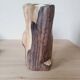 Vase Imitation Bois Mat Vintage