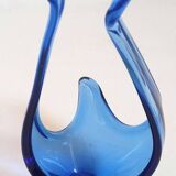 Viartec basket blue Colbat 70s Height 29.4 cm