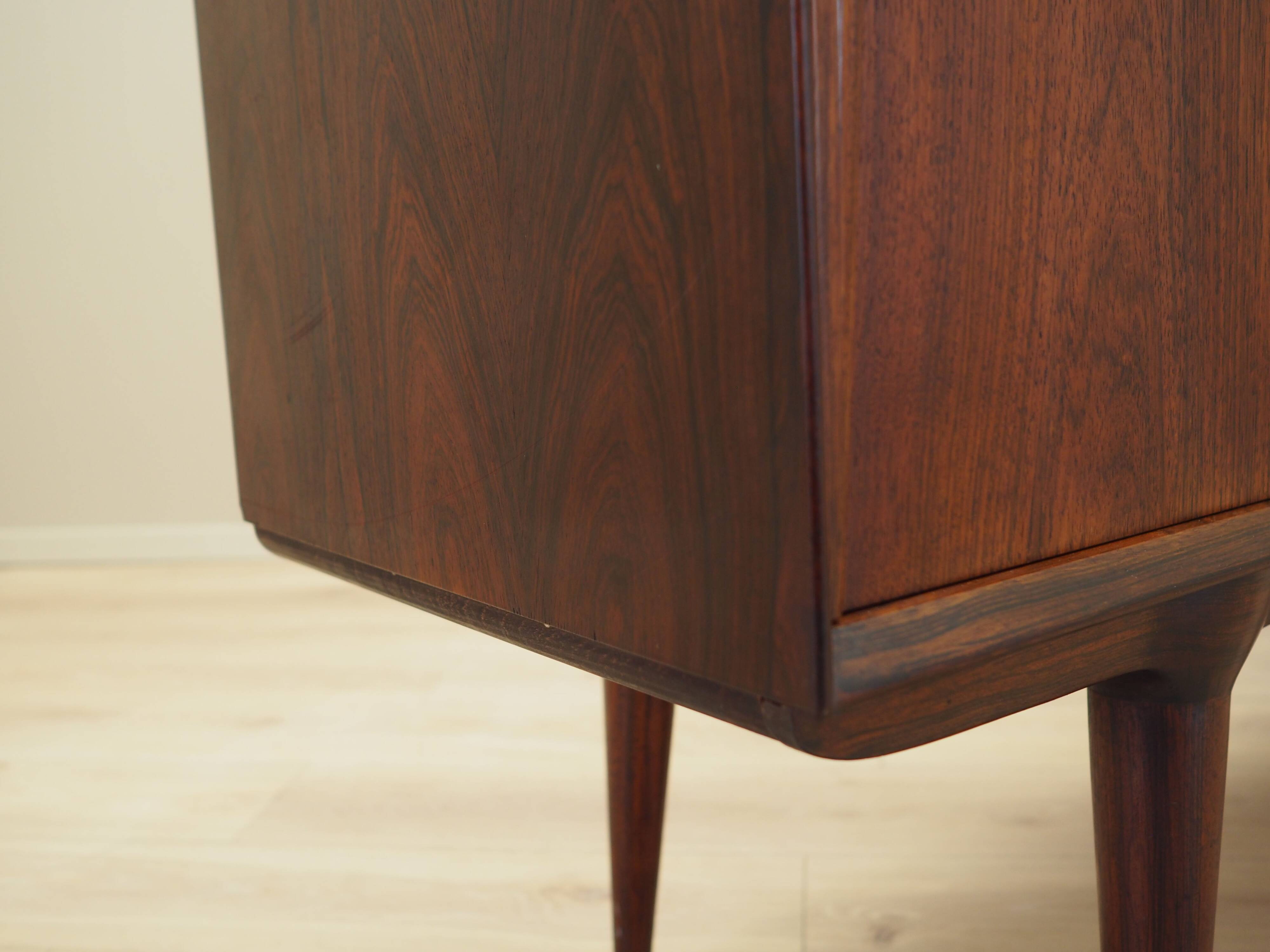 Enfilade en palissandre, design danois, années 1970, fabricant : Omann Jun