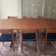 Scandinavian vintage dining room set