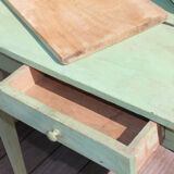 Patinated old table