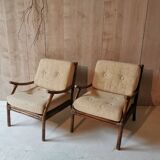 Rattan armchair
