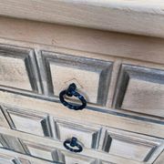 Commode espagnole rénovée en bois massif Navarro Argudo