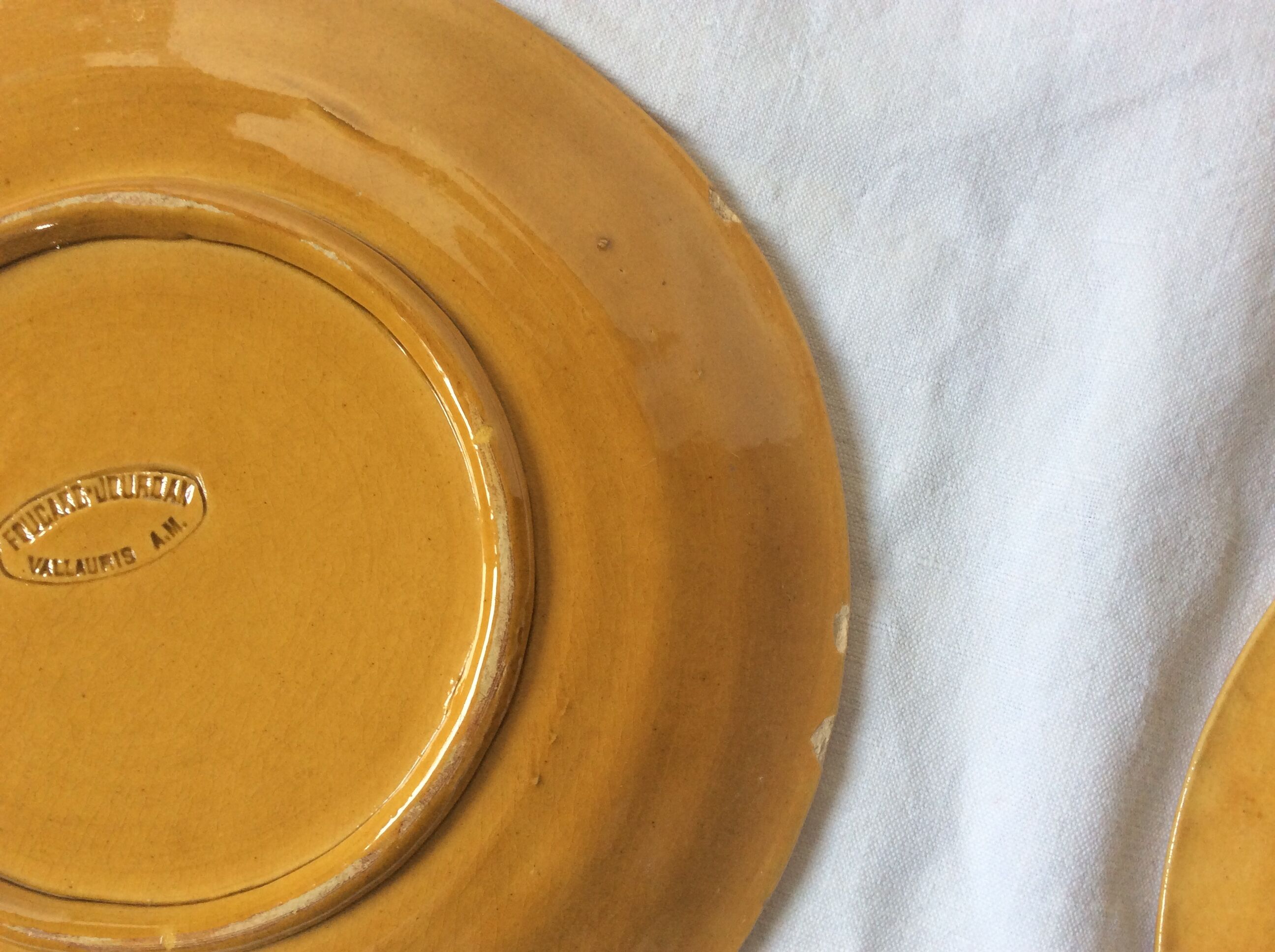 6 vintage Vallauris plates