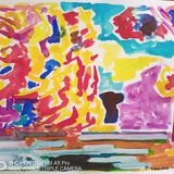 Pierre Lacroux (1909-1993) Gouache on paper 24 x 32 cm - from 1989 - (319)