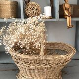 Old wicker basket