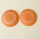 Lot 6 large plates Duralex colors - very vintage - france - pastel