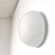 Ceiling lamp wall lamp half sphere globe in white opaline glass