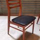Set of 4 french chairs in scandinavian style year 60