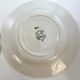 6 hollow plates vintage white flower blue Ceranord